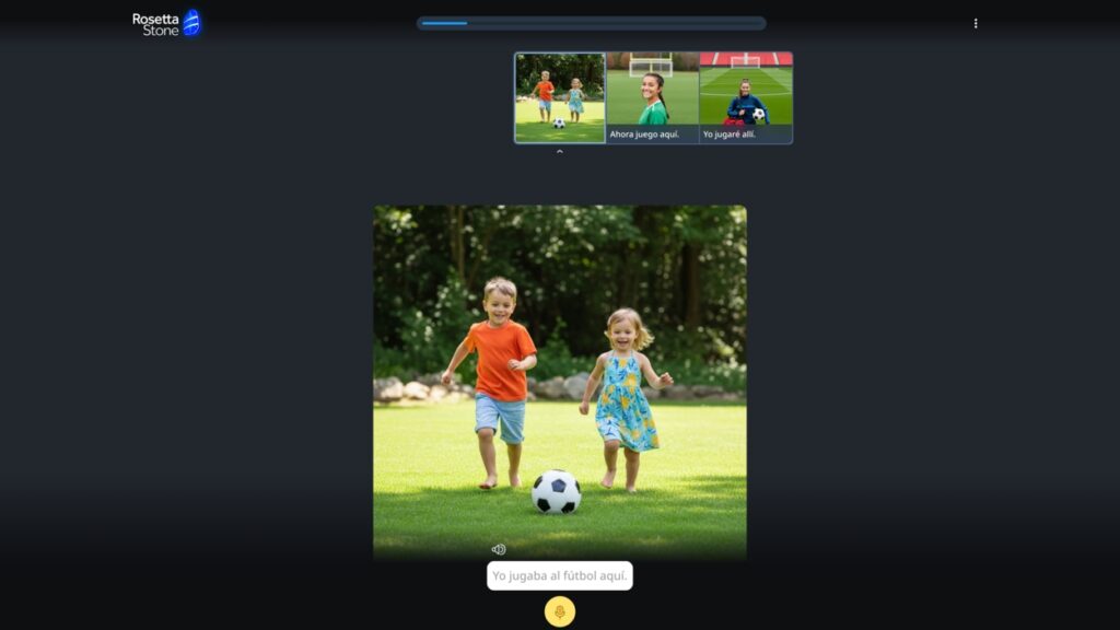 Rosetta Stone drill
