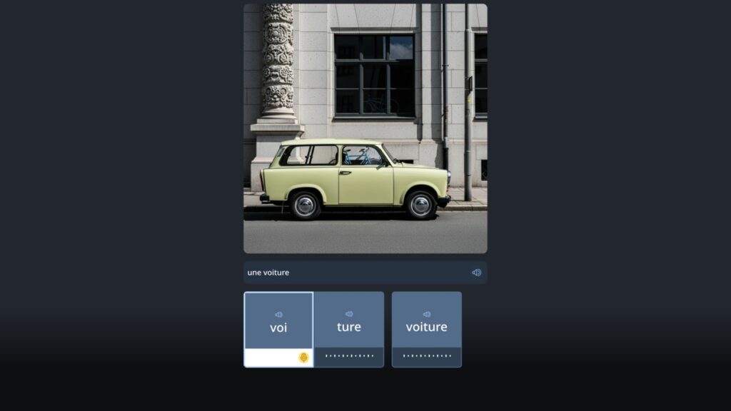 Rosetta Stone French speech software