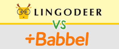 LingoDeer vs Babbel